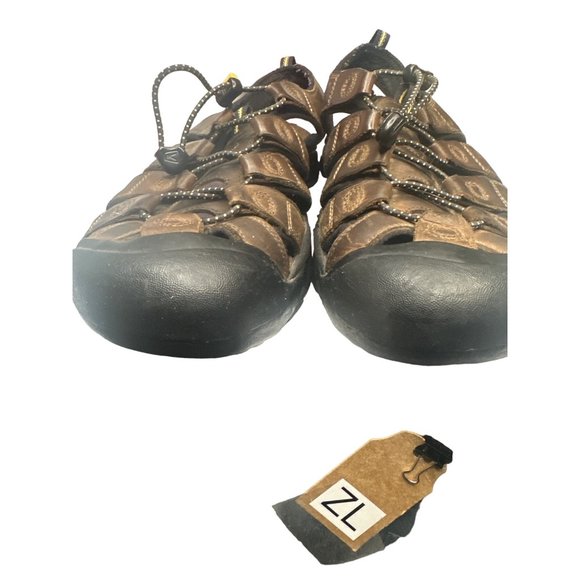 Keen‎ Newport Men’s Sandals Size 13 Waterproof Leather Adjustable Drawstring TPU - Picture 9 of 10